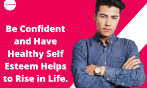 Man showing Self esteem versus self confidence